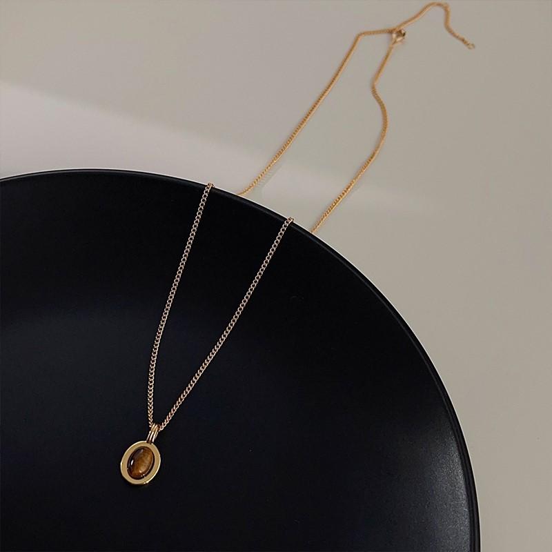 ネックレス 首飾り 喜平チェーン レディース タイガーアイ 虎目石 パワーストーン ゴールド 45+6cm 45cm 48cm 51cm 真鍮 おしゃれ ギフト プレゼント 贈り物 |  | 02