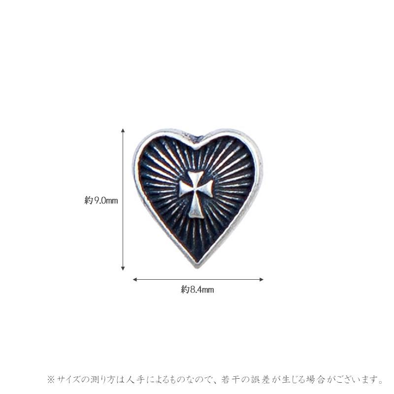 ピアス スタッドピアス 片耳 1P メンズ レディース ユニセックス 男女兼用 ハート 十字架 クロス 強調 暗黒風 アンティーク ヴィンテージ風 ヴィジュアル系 |  | 05