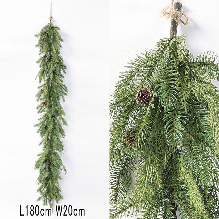 アスカ asca クリスマス 装飾品 ディスプレイ パインガーランド(as249/110) | アスカ商会
