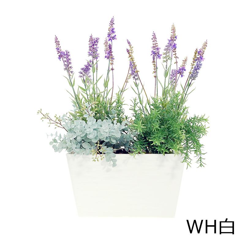 屋外 寄せ植え フェイクグリーン 造花 チェンジプランツ ラベンダー＆ソニアセット |  | 10