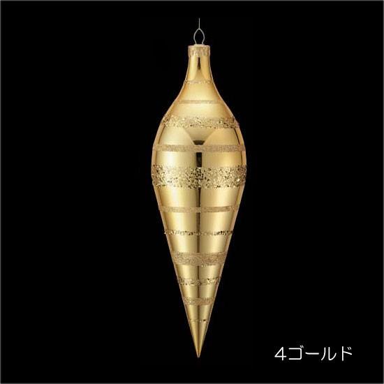 オーナメント 大きな クリスマス)60cmシャイニーストライプオーバル(DF45/27) |  | 03