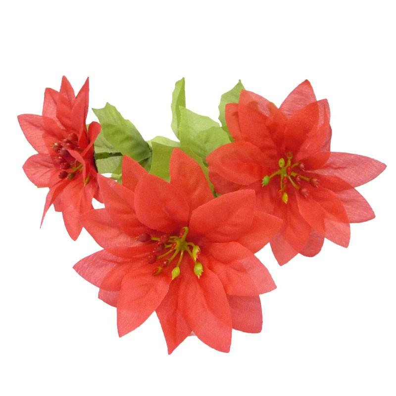 ポインセチア 造花 E 6361 造花ディスプレイ ドットコム 通販 Yahoo ショッピング