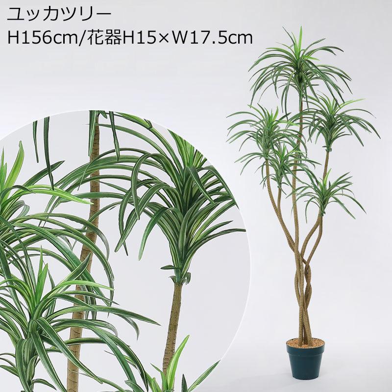 H150cmユッカツリー 人工観葉フェイクグリーン鉢付 Vi56 135 F4187 024 1 造花ディスプレイ ドットコム 通販 Yahoo ショッピング