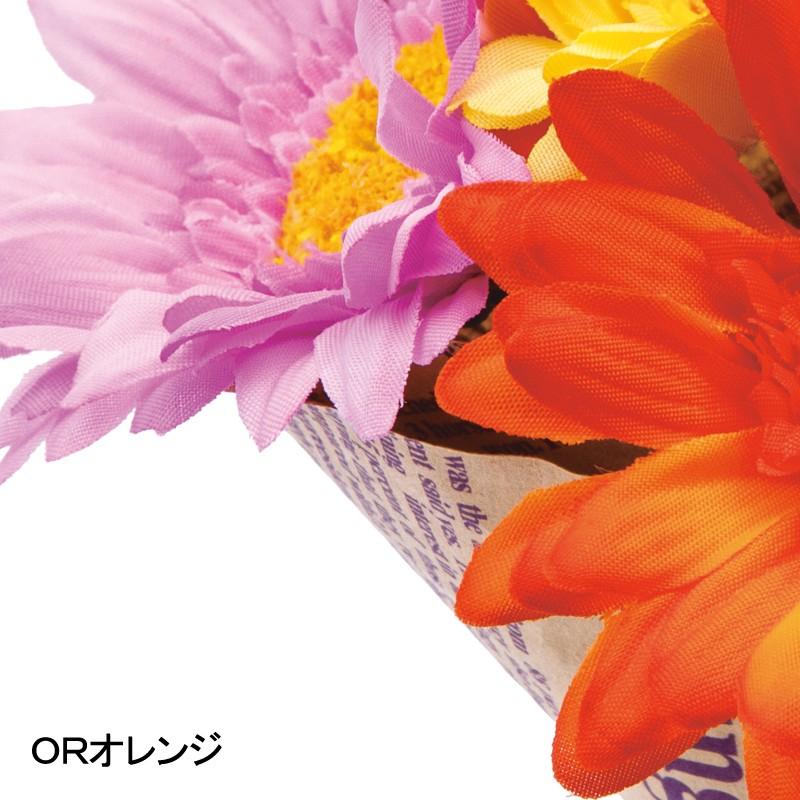 造花 アートフラワー花束 小さい ガーベララッピング Mdy90 Fbc 8056 造花ディスプレイ ドットコム 通販 Yahoo ショッピング