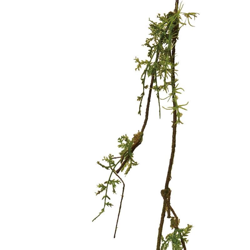 造花 フェイクグリーン 人工観葉植物 グリーンモスガーランド グリーン(DMFG2023/161) FG4850GR造花ディスプレイ