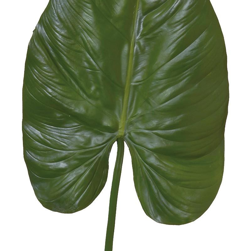 造花 フェイクグリーン 人工観葉植物 大きい葉 タロイモリーフ グリーン Dmfg125 Fg 41 Gr 造花ディスプレイ ドットコム 通販 Yahoo ショッピング
