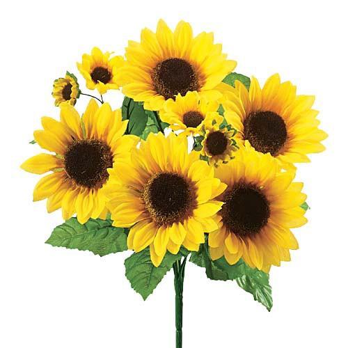 サンフラワー 造花 ブーケ 夏の花 ディスプレイ アレンジ 向日葵 ヒマワリブッシュ 5 4 Df40 91 Flbu3728 造花ディスプレイ ドットコム 通販 Yahoo ショッピング