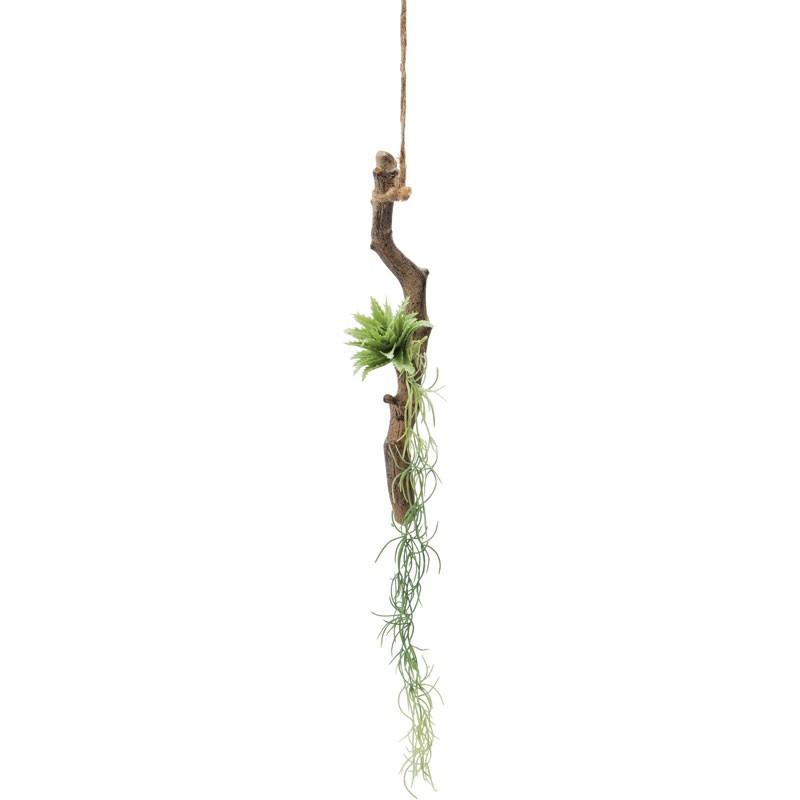 造花 フェイクグリーン 人工観葉植物) アロエブランチアレンジ　グリーン(DMFG2023/225) | ポピー