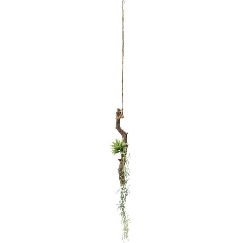 造花 フェイクグリーン 人工観葉植物) アロエブランチアレンジ　グリーン(DMFG2023/225) | ポピー | 02