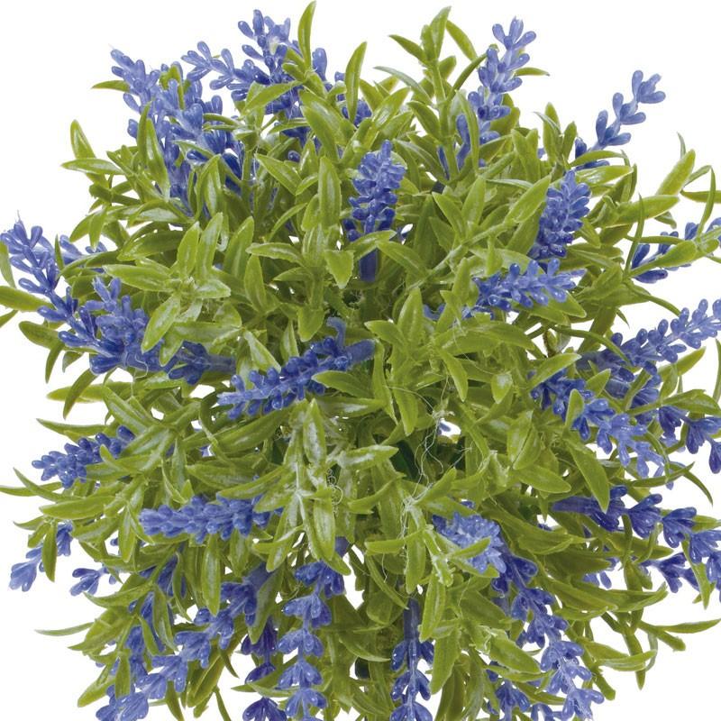 造花 フェイクグリーン 人工観葉植物) ラベンダートピアリー　ラベンダー(DMFG2023/223) | ポピー | 01
