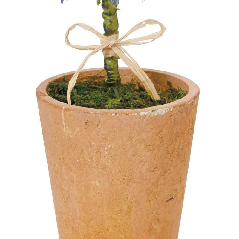 造花 フェイクグリーン 人工観葉植物) ラベンダートピアリー　ラベンダー(DMFG2023/223) | ポピー | 02