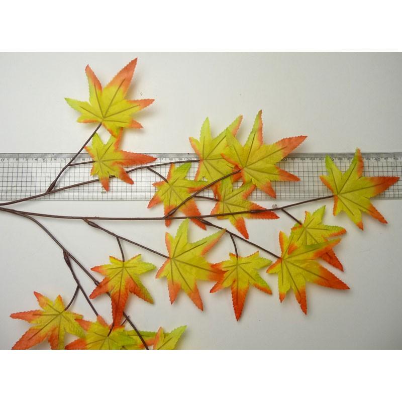 在庫処分セール 造花 紅葉 秋) モミジスプレイ（16） |  | 03