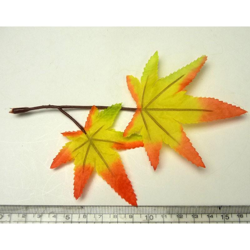 在庫処分セール 造花 紅葉 秋) モミジスプレイ（16） |  | 04