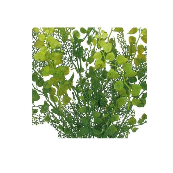 造花 フェイクグリーン 人工観葉植物 屋外OK アジアンタムミックスリーフブッシュ(プラスチック)(GL47) |  | 01
