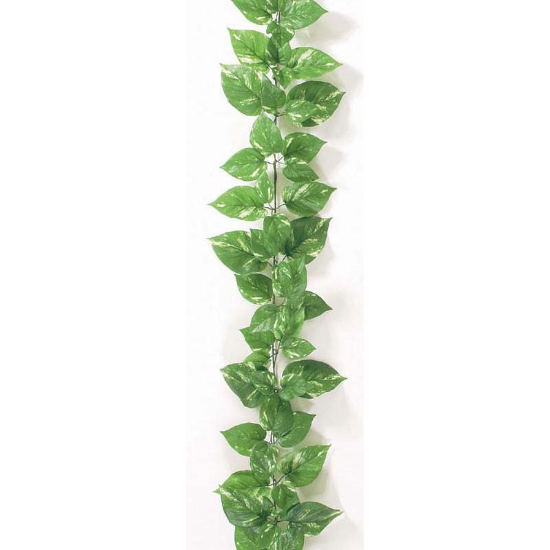 造花 フェイクグリーン 人工観葉植物 デラックスポトスガーランド ワイヤー入 Gl17 Leg 0371 造花ディスプレイ ドットコム 通販 Yahoo ショッピング