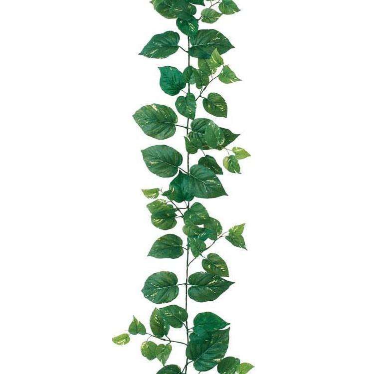 造花 フェイクグリーン 人工観葉植物 壁面緑化 ポトスガーランド 102 ワイヤー入り Df40 8 Lega7607 造花ディスプレイ ドットコム 通販 Yahoo ショッピング