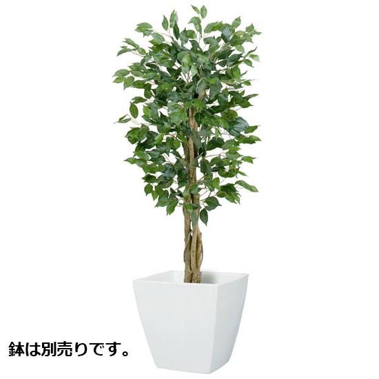 造花 フェイクグリーン 人工観葉植物)120cmフィカスツリー(SS)(ナチュラルトランク)(GL111)