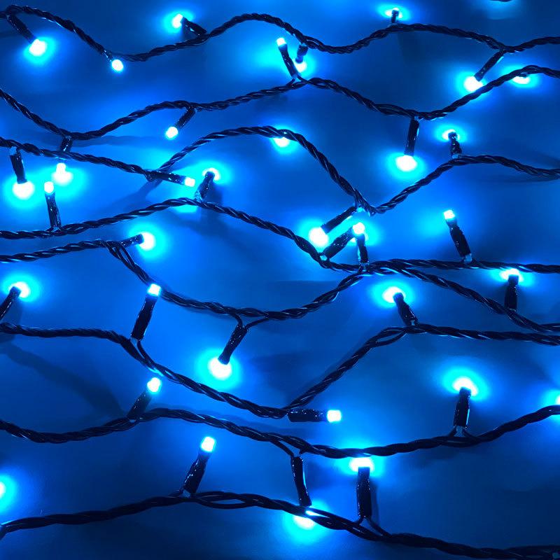 防雨型LED　RGB100球ストレートライト/黒コード電源別売り クリスマスイルミ飾り(CL21P13) |  | 04