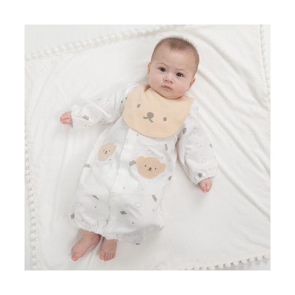 ベビー服 ロンパース miffy ミッフィー 2WAYドレス スタイ付き