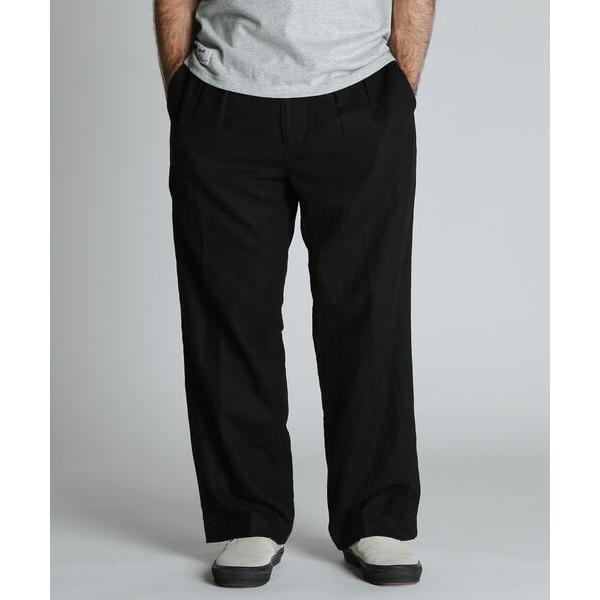 ワイドパンツ スラックス Schott/ショット/LINEN TROUSERS/リネン トラウザー メンズ レディース