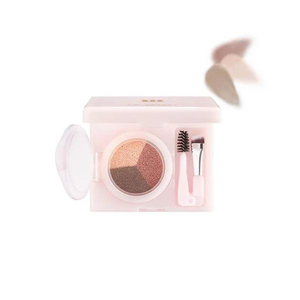 アイブロウ コスメキッチン HBL BEAUTY / 3Dクッションブロウ 02ライトブラウン（Yahoo!・ZOZOTOWN Yahoo!店）