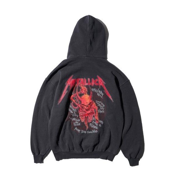 パーカー THRIFTY LOOK スリフティルック / THRIFTY”METALLICA”HOODIE メタリカ メンズ レディース