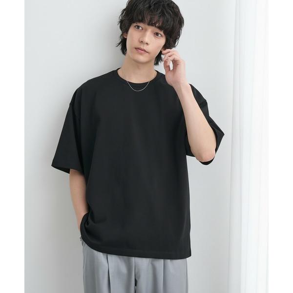 tシャツ 「EASY COMFORTシリーズ」クールベーシック オーバーサイズ クルーネック 半袖Tシャツ「接触冷感/UVカット」 メンズ レディース（Yahoo!・ZOZOTOWN Yahoo!店）