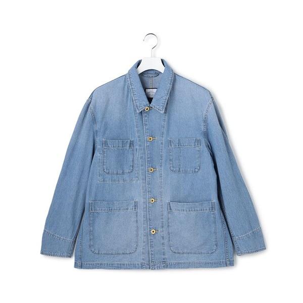 デニムジャケット gジャン 「UNISEX」 ライトオンス デニムカバーオール メンズ