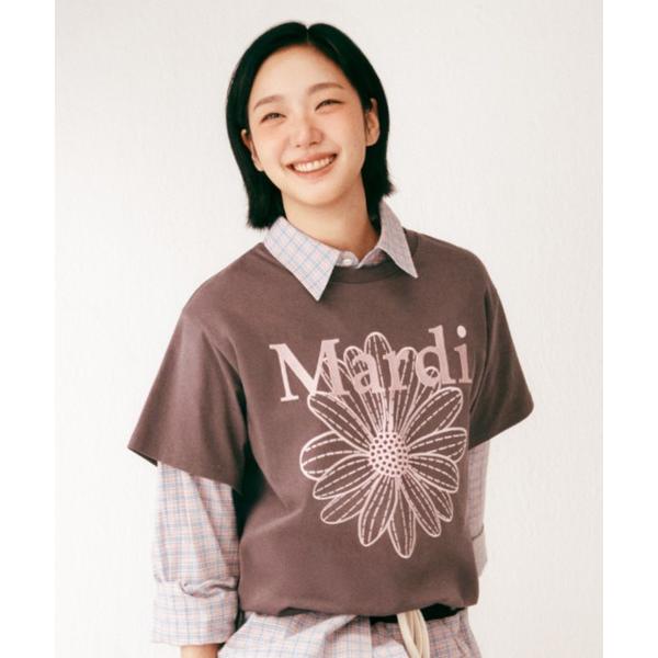 tシャツ 半袖 「日本限定カラー」TSHIRT FLOWERMARDI NEEDLEWORK / Tシャツ フラワーマルディ ニードル ワーク レディース