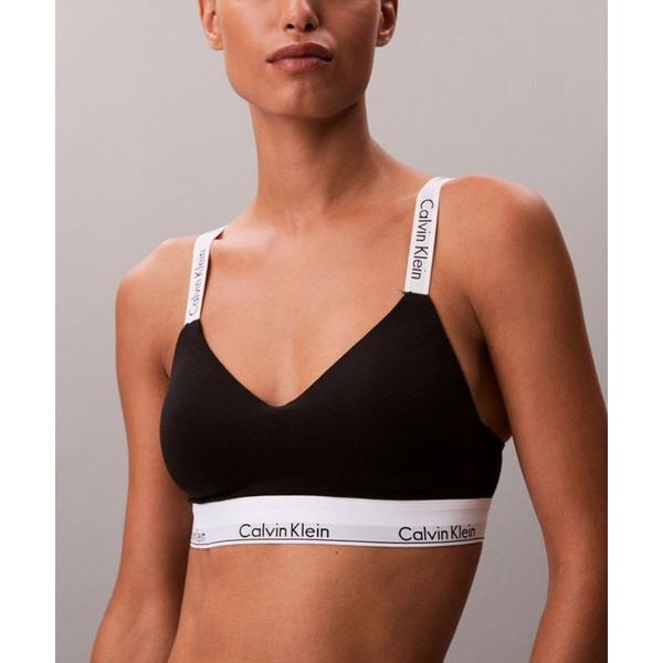ノンワイヤーブラ ブラジャー Icon Cotton Modal ライトリーラインド ブラレット