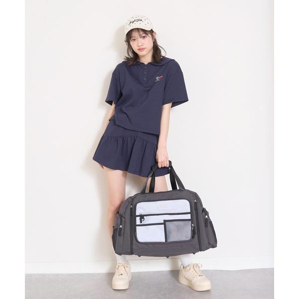 ボストンバッグ 「LTXC」「容量43-50L」「撥水」拡張ボストンバッグ キッズ 子供 女の子（Yahoo!・ZOZOTOWN Yahoo!店）