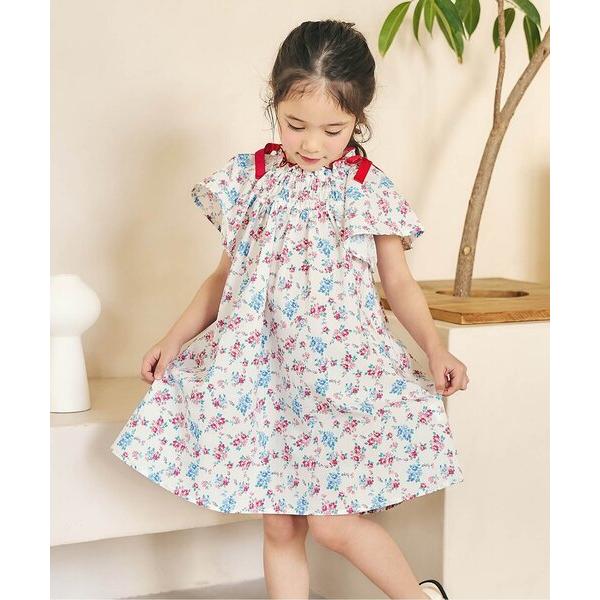 ワンピース 「リンク」肩リボンフレアヒロインワンピース キッズ 子供服 女の子（Yahoo!・ZOZOTOWN Yahoo!店）