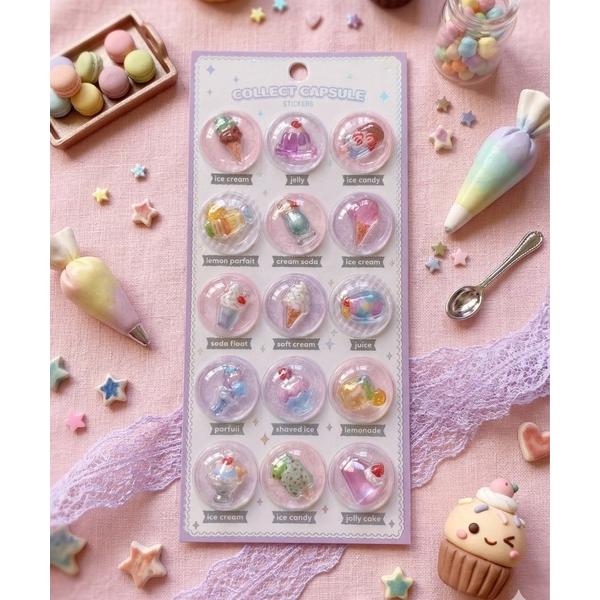 ステッカー 立体マルチパーツ・シール（Yahoo!・ZOZOTOWN Yahoo!店）