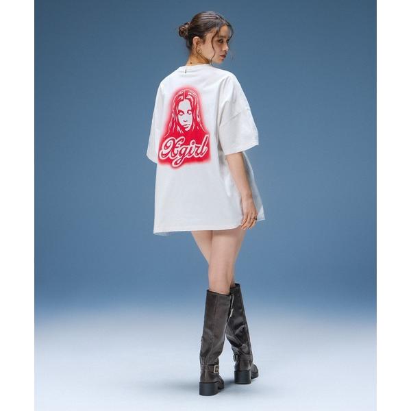 ワンピース 夏 半袖 SPRAY FACE S/S BIG TEE DRESS