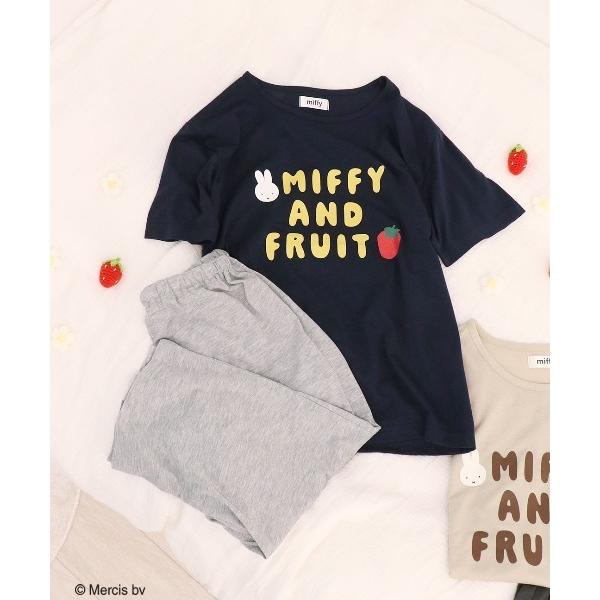 パジャマ ルームウェア 「Miffy」 やわらかかるい ミッフィー  半袖 ７分丈パンツ ルームウェア パジャマ レディース