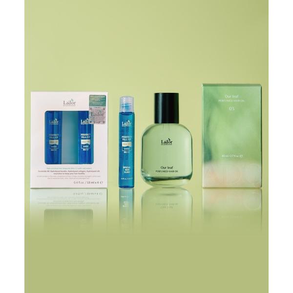 ヘアオイル 「LADOR / ラドール」ヘアケアセット パフュームヘアオイル80ml＋ヘアフィルアップ13ml×4