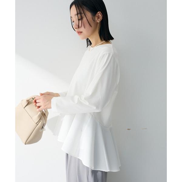 tシャツ ペプラムドッキングプルオーバー レディース（Yahoo!・ZOZOTOWN Yahoo!店）