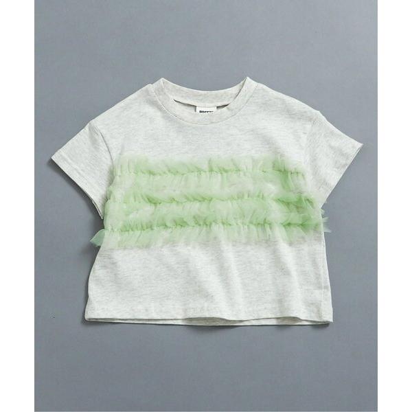 tシャツ 「WEB限定」チューブトップチュール半袖Tシャツ キッズ 子供服 女の子（Yahoo!・ZOZOTOWN Yahoo!店）