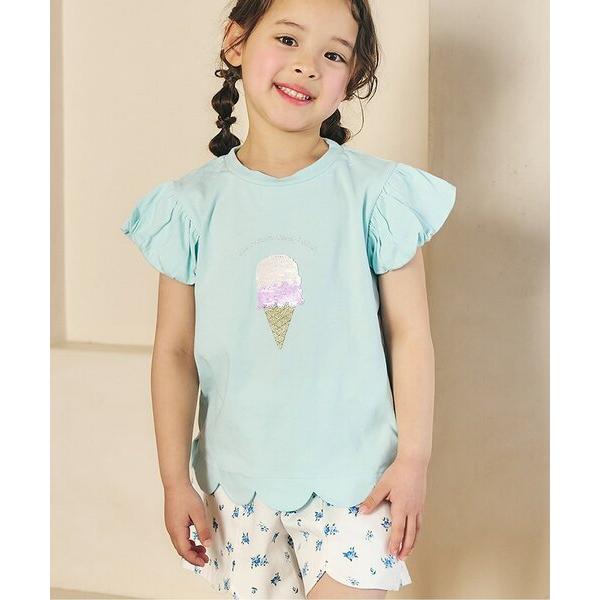 tシャツ モチーフスカラップTシャツ キッズ 子供服 女の子（Yahoo!・ZOZOTOWN Yahoo!店）