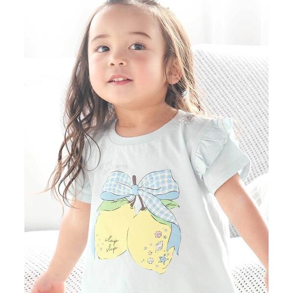 tシャツ 「スララク/防汚加工/オーガニックコットン」ときめき女の子半袖Tシャツ(80~130cm) キッズ 子供服 女の子（Yahoo!・ZOZOTOWN Yahoo!店）