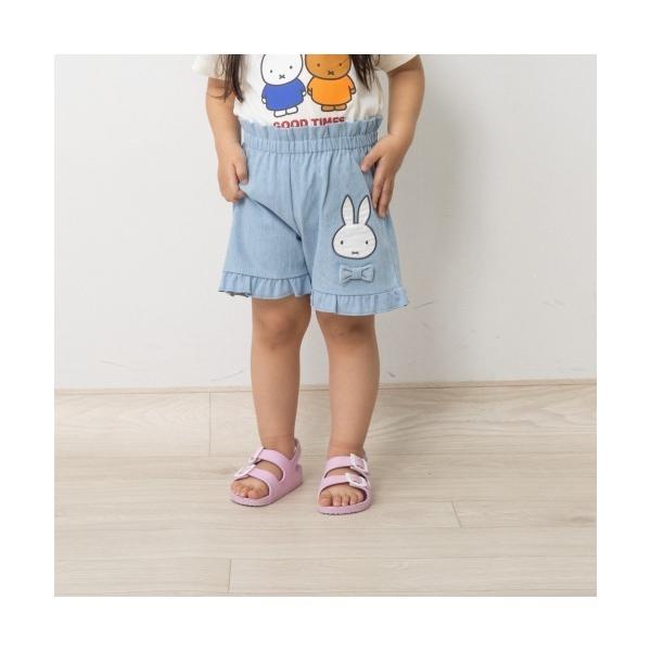 パンツ ミッフィー デニムショートパンツ キッズ 子供服 男の子 女の子
