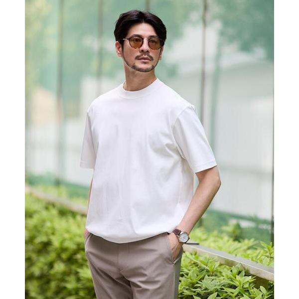 tシャツ 「接触冷感」アイスクリアコットン Tシャツ メンズ