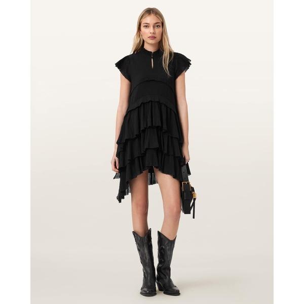 ワンピース CAVARLY COTTON MINI DRESS | CAVARLY コットン ミニ ドレス・ワンピース
