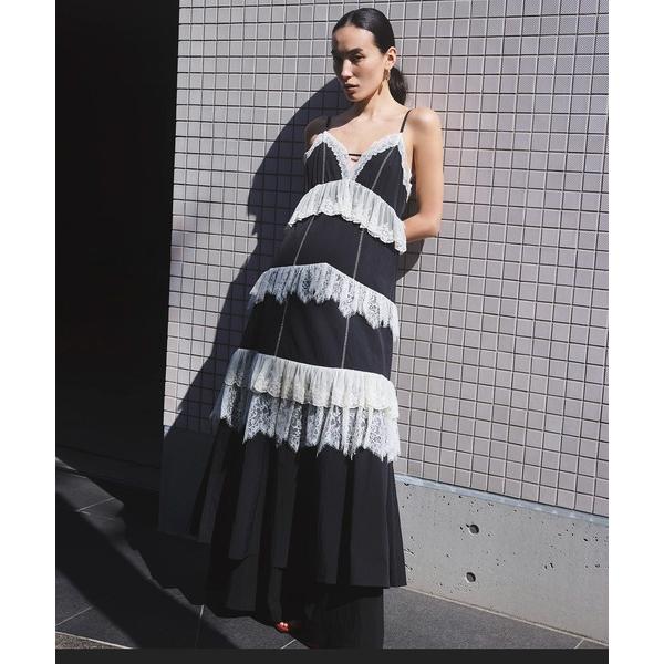 ワンピース Lace Tiered Cami Dress/レースティアードキャミワンピース