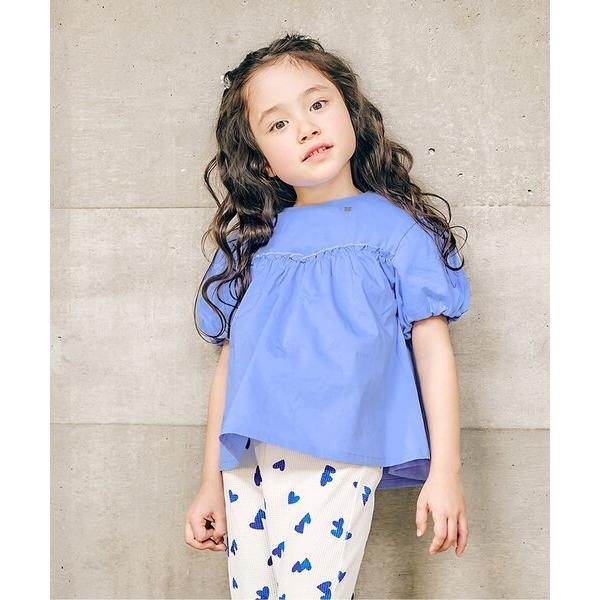 tシャツ 「WEB限定」バルーンスリーブペプラムトップス キッズ 子供服 女の子（Yahoo!・ZOZOTOWN Yahoo!店）