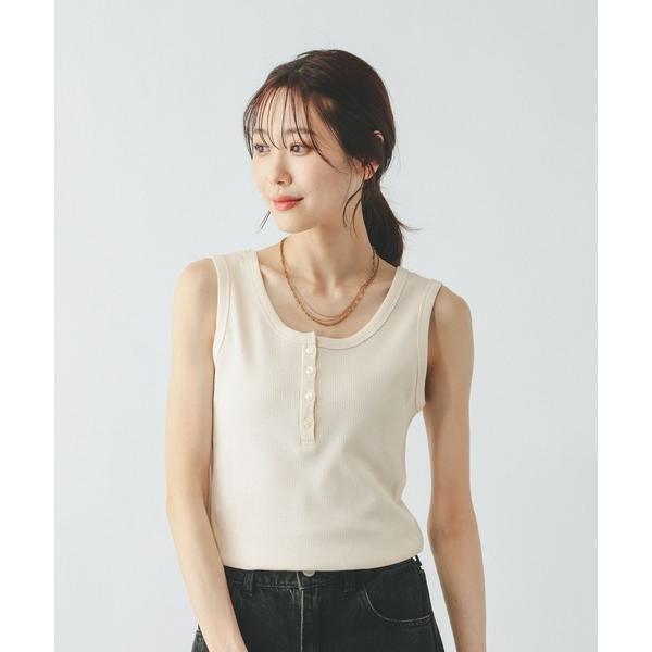タンクトップ ノースリーブ Beautee2WAYヘンリー/636773 レディース