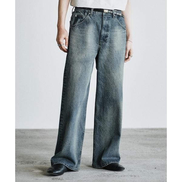 ジーンズ LASER FADE STANDARD STRAIGHT DENIM/COLORFAST SLUB STANDARD DENIM メンズ レディース