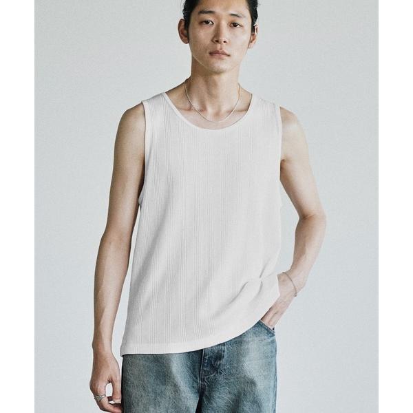 タンクトップ CLEAN RANDOM RIB TANK TOP メンズ（Yahoo!・ZOZOTOWN Yahoo!店）