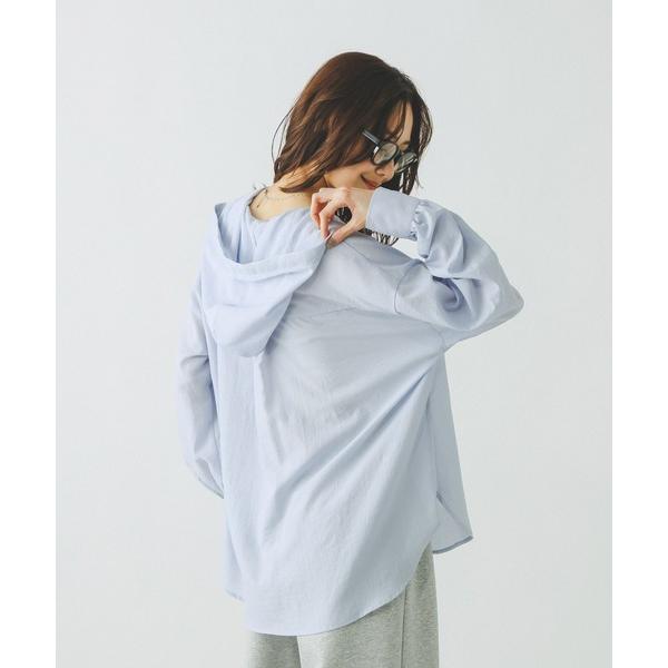 tシャツ UVプロテクトフードシャツ/646416 レディース