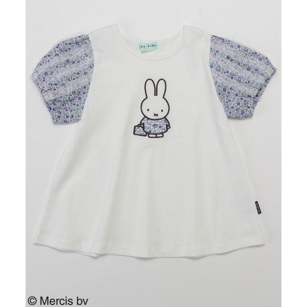 tシャツ 「ミッフィー」アップリケチュニックTシャツ キッズ 子供服